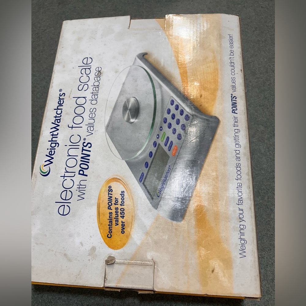 Weight Watchers Silver Electronic Scale